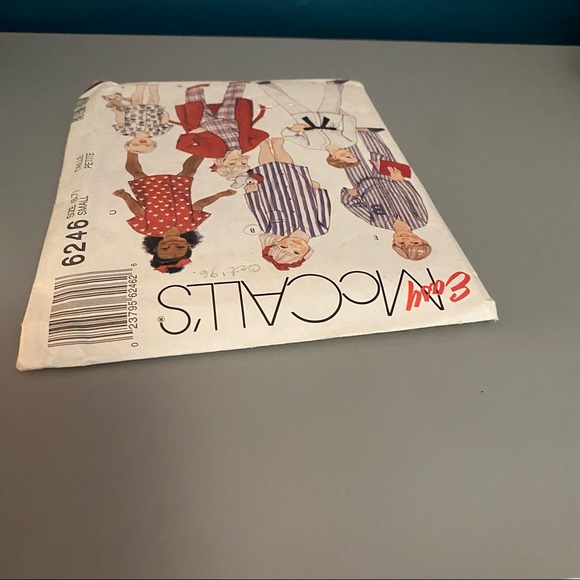 Vintage McCalls Childrebs PJs 6246 Sewing Pattern - Picture 10 of 14